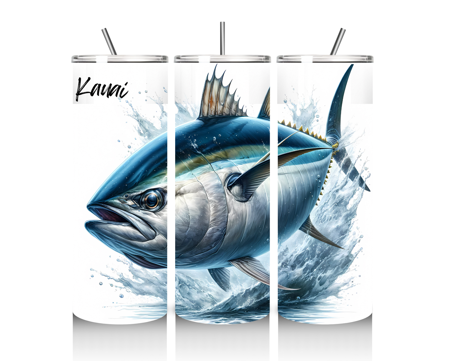 20oz Stainless Steel Tumbler Cup with  Ahi